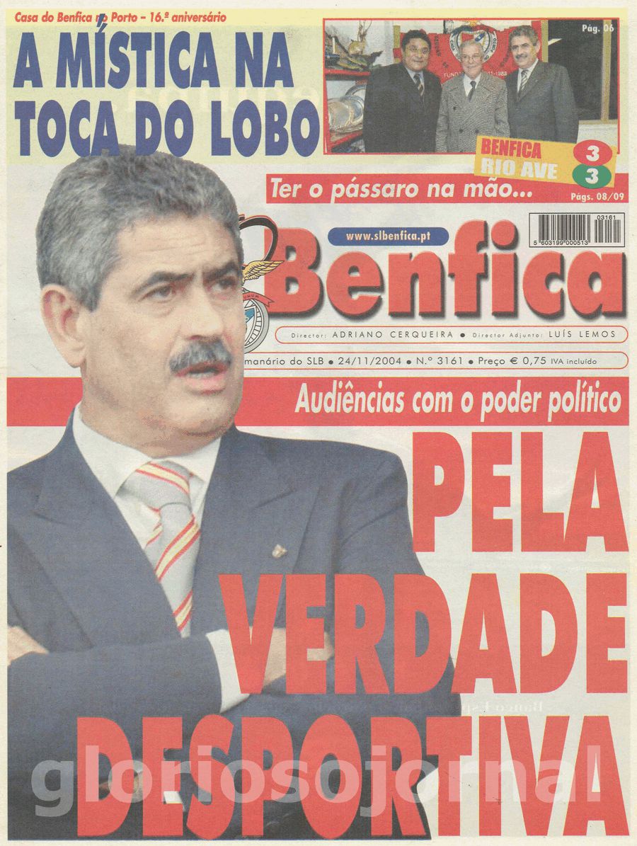jornal o benfica 3161 2004-11-24